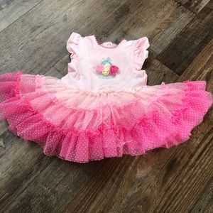 👶🏼 3mo Sweet Tulle Tutu Dress in Pink